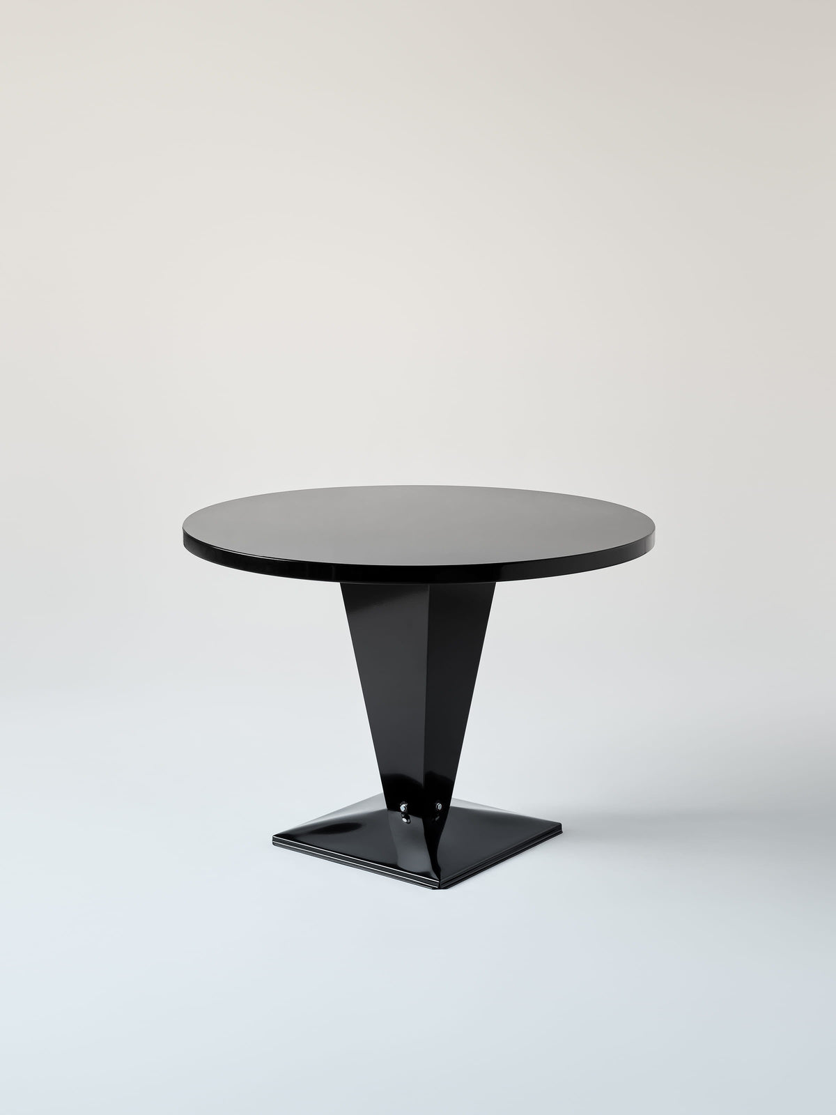 KUB Ø100 Table - Dark Black
