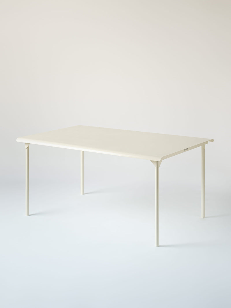 Patio 160x100 Table - Pearly White
