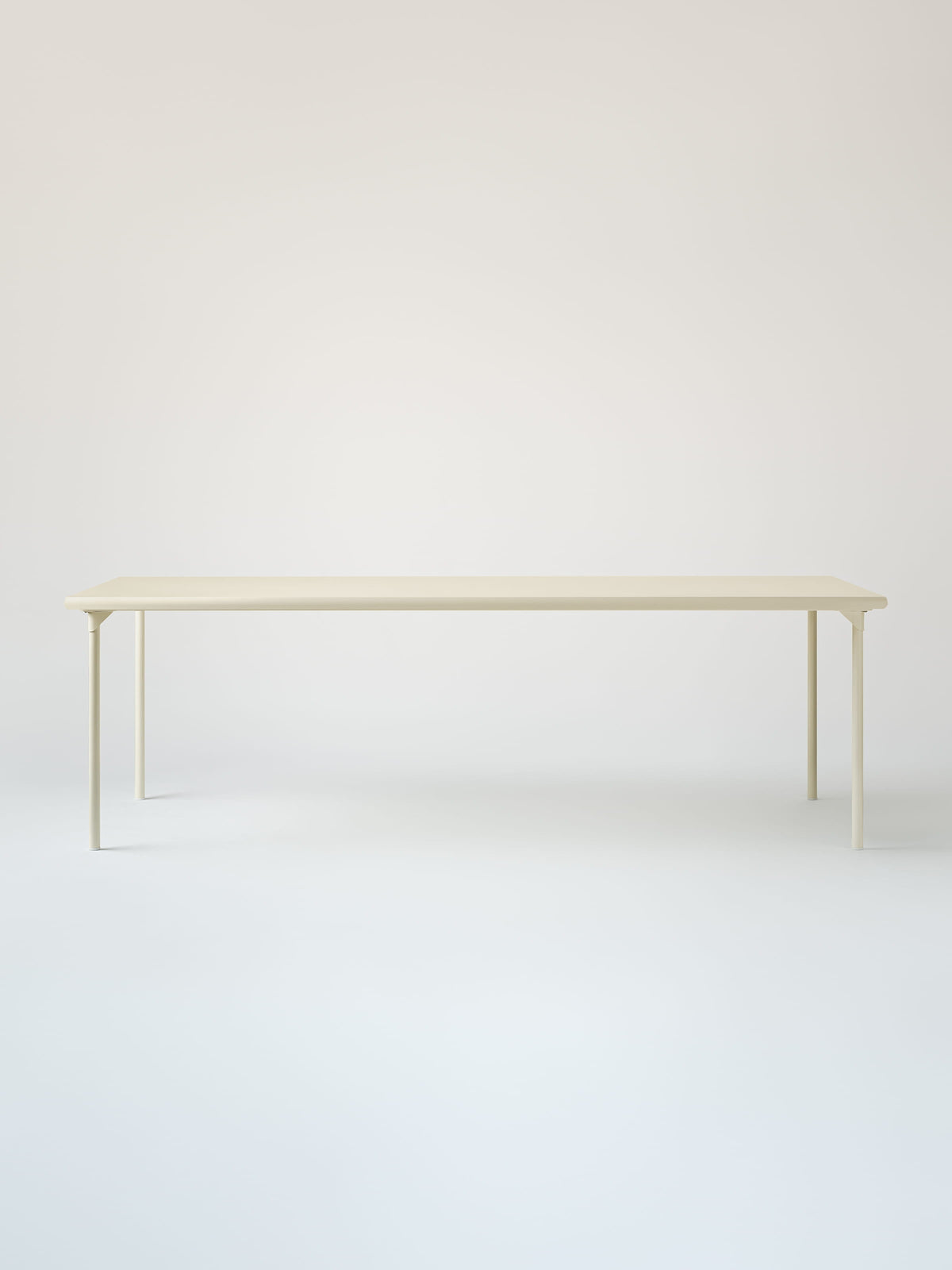 Patio 240x100 Table - Pearly White