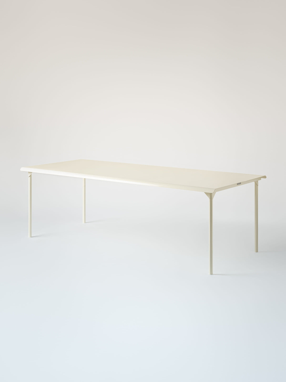 Patio 240x100 Table - Pearly White