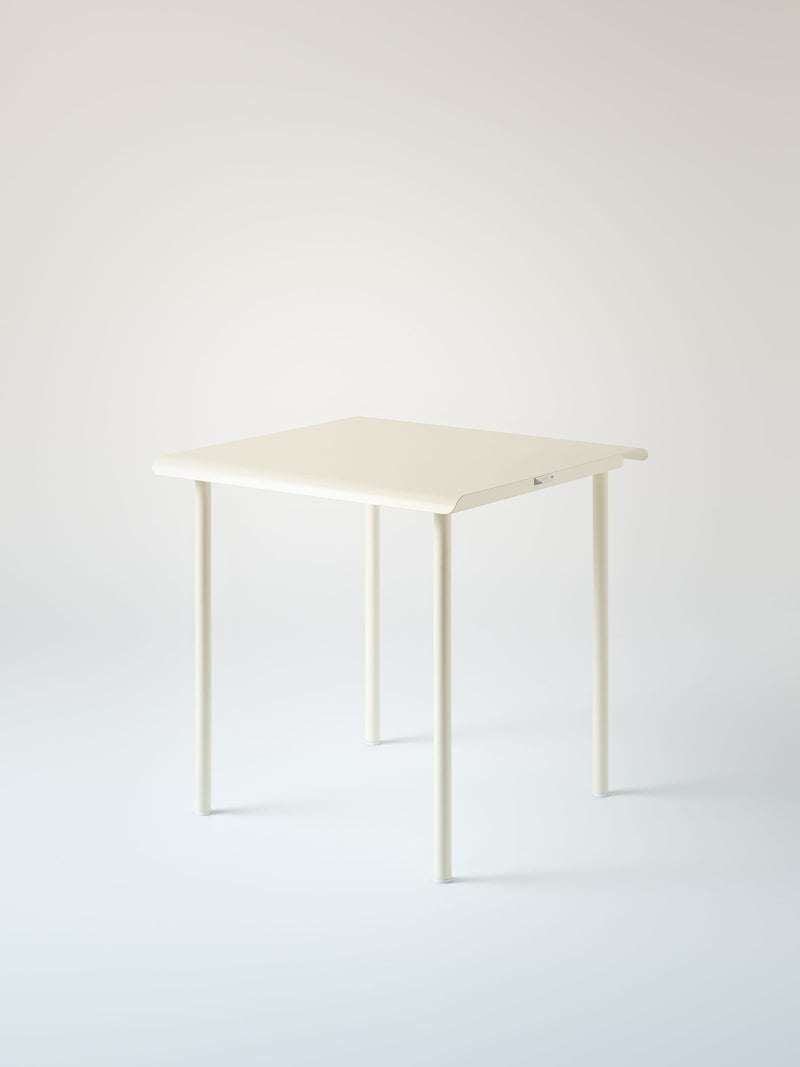 Patio 75x75 Café Table - Pearly White
