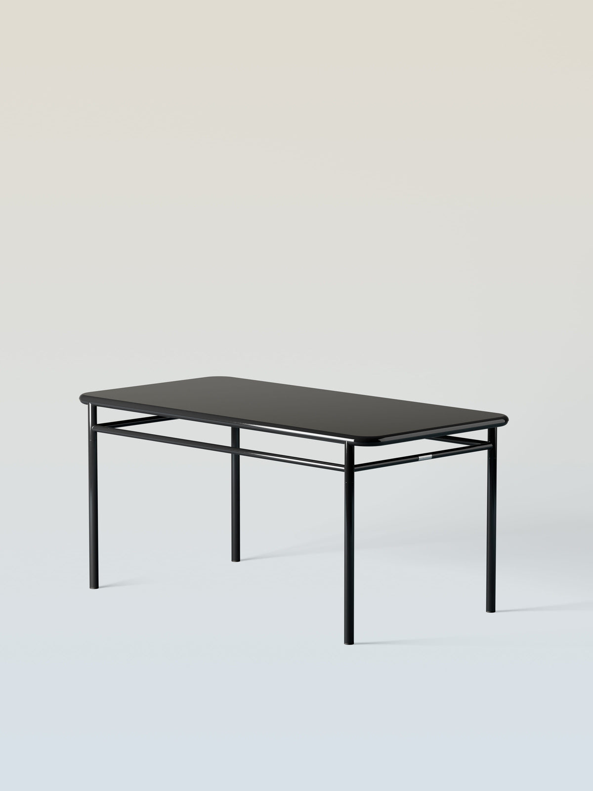 T37 160x80 Table - Dark Black