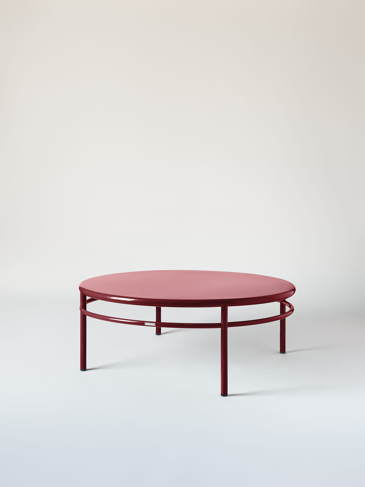 T37 Ø120 Coffee Table - Red Wine