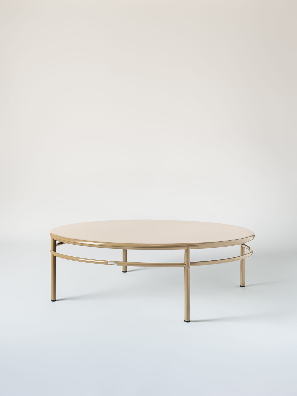 T37 Ø140 Coffee Table - Grey Beige