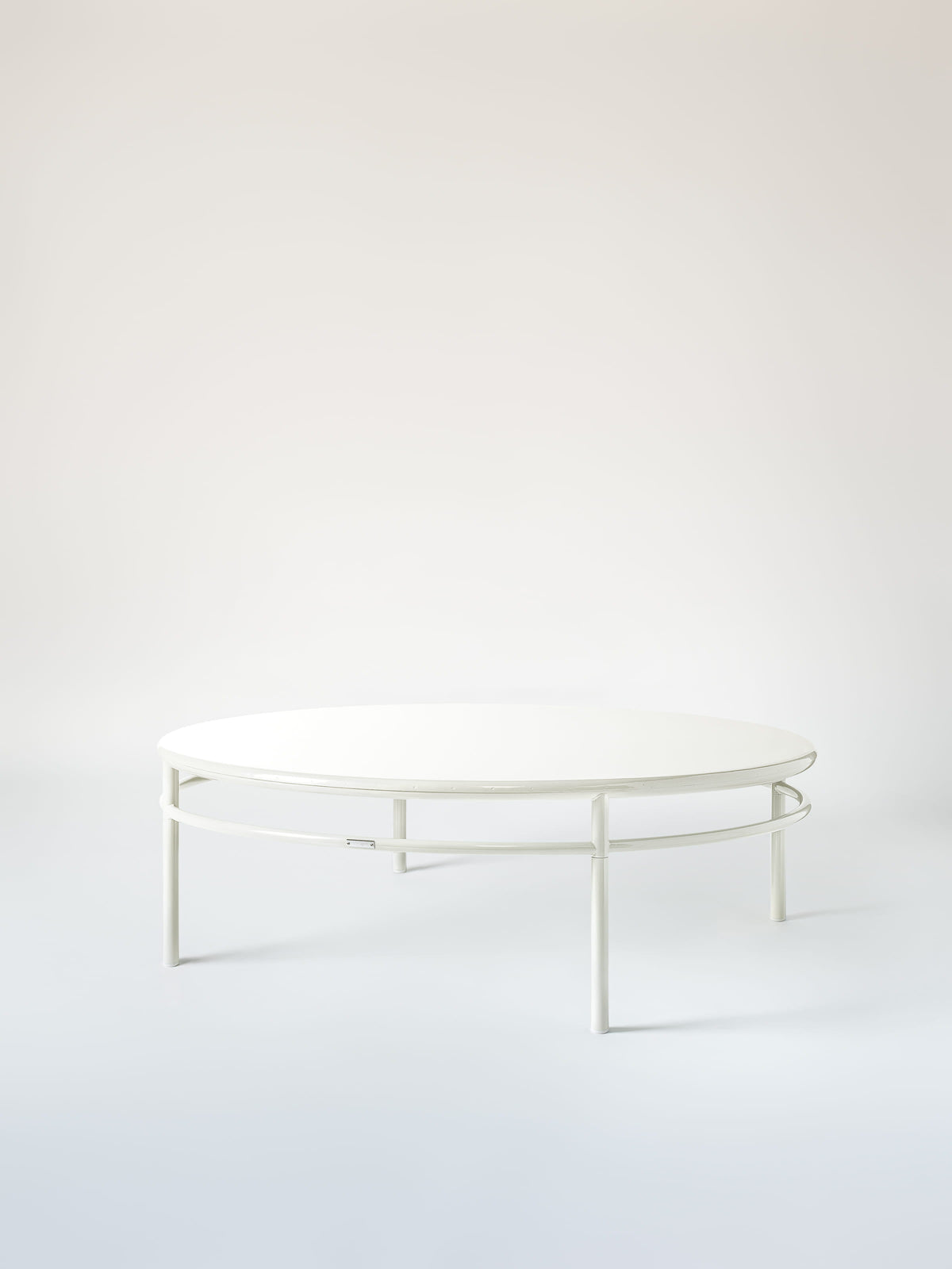 T37 Ø140 Coffee Table - Pure White