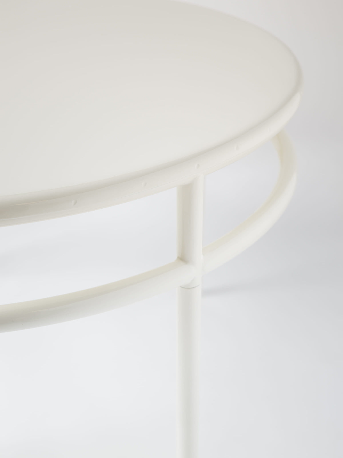T37 Ø80 Coffee Table - Grey Beige