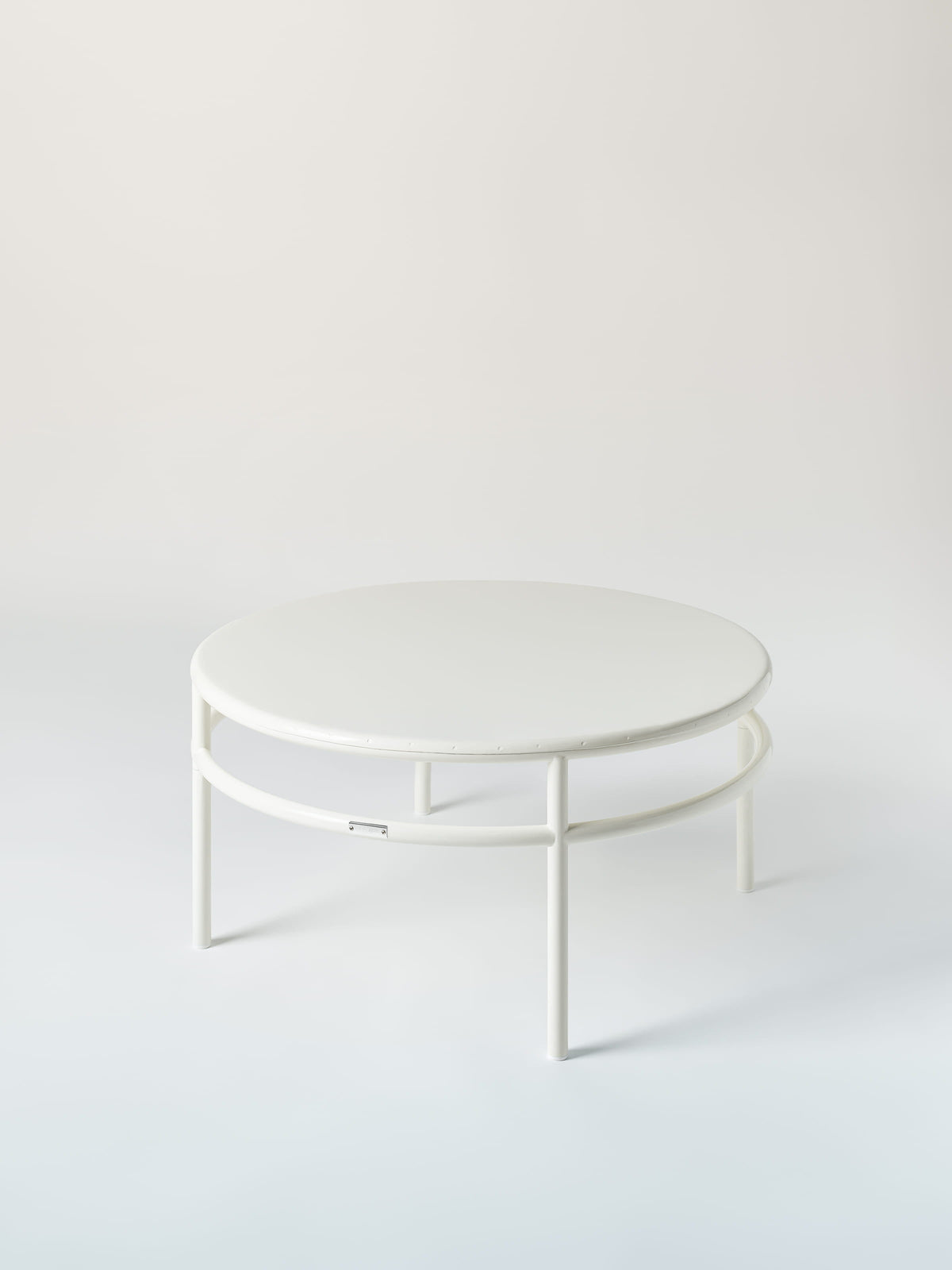 T37 Ø80 Coffee Table - Pure White