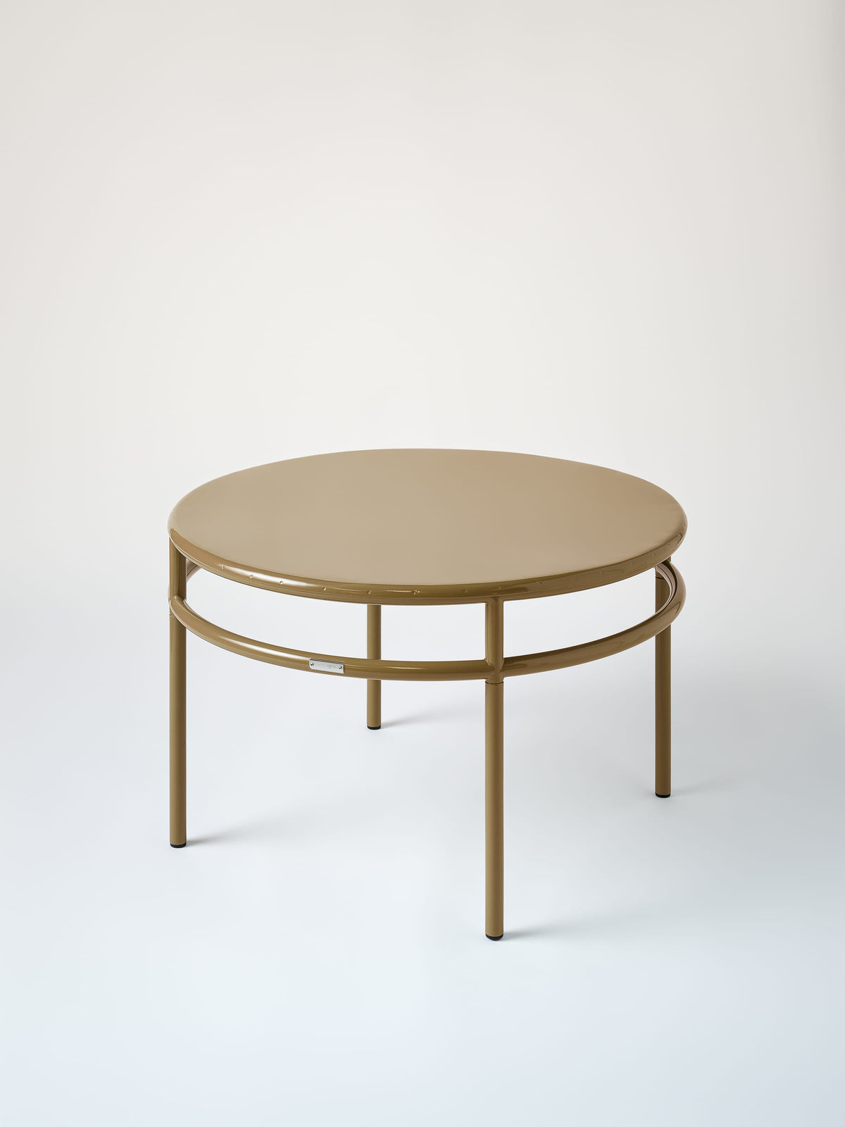 T37 Ø80 Coffee Table - Brown Green