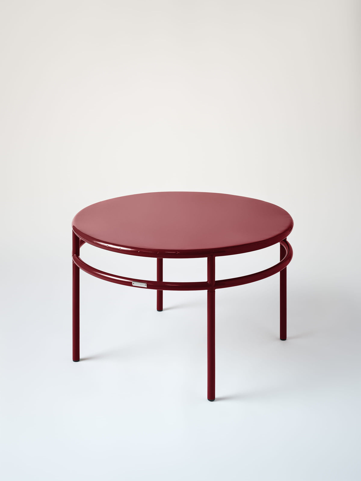 T37 Ø80 Coffee Table - Red Wine