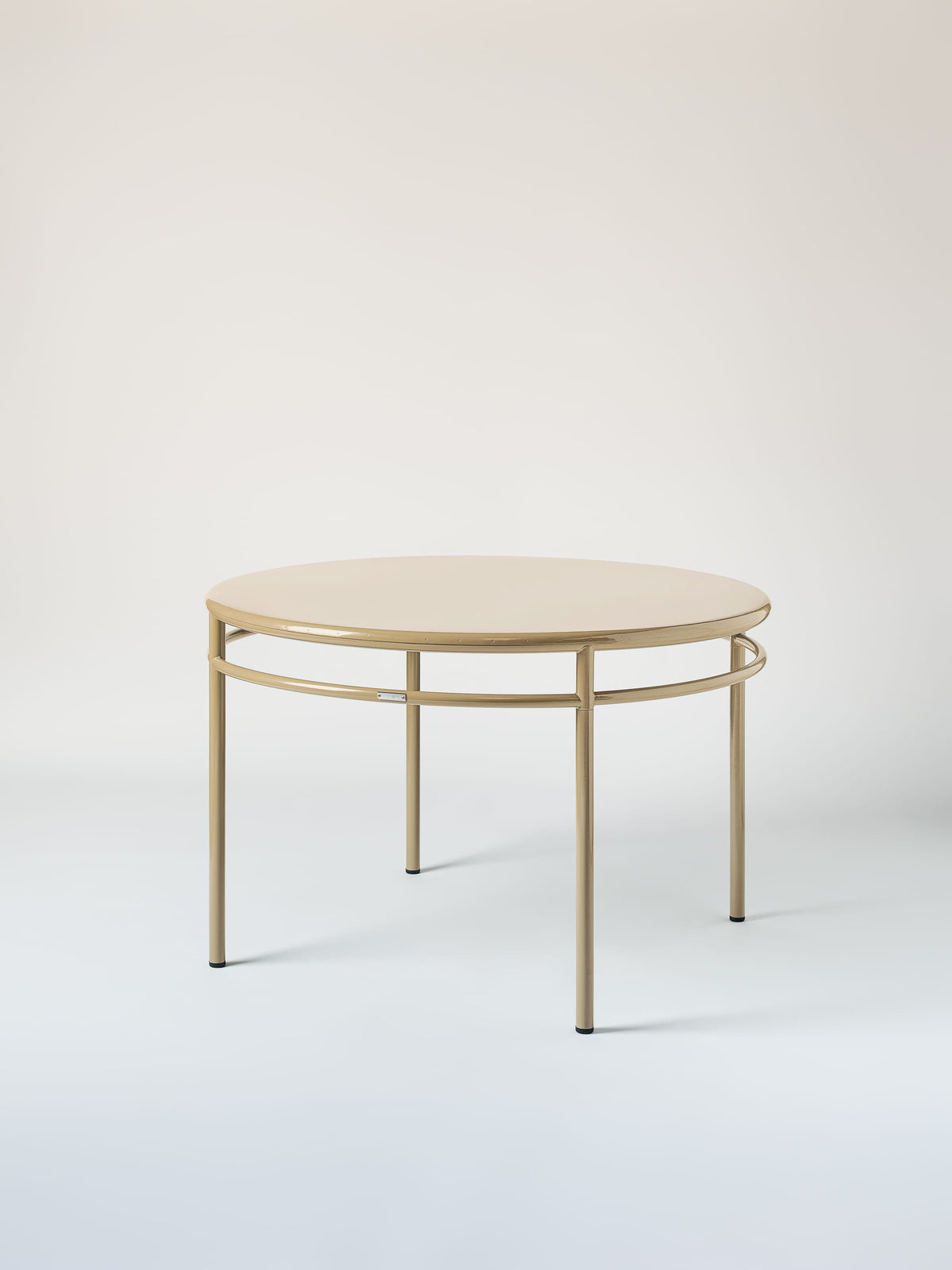 T37 Ø120 Table - Grey Beige