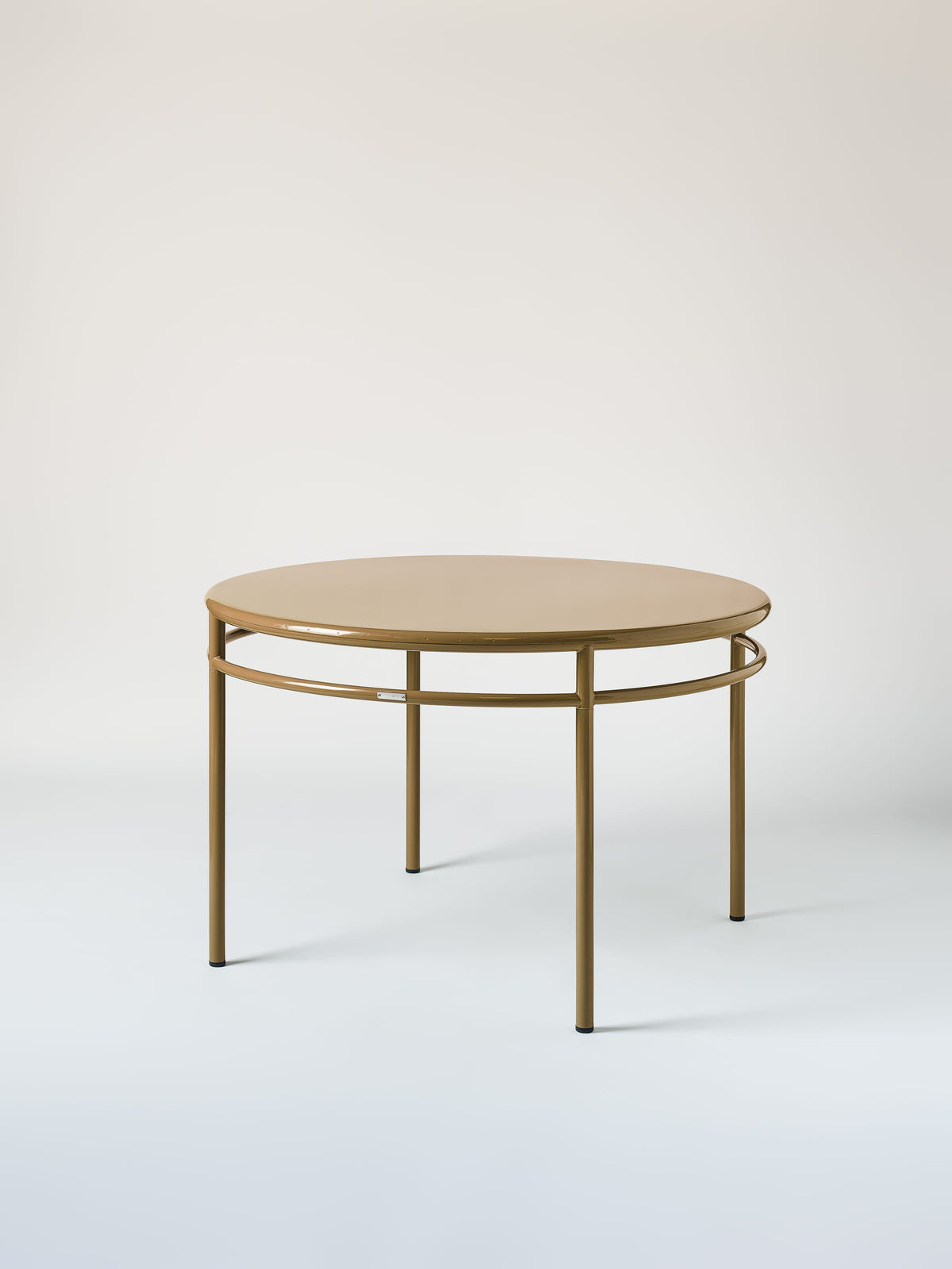 T37 Ø120 Table - Brown Green