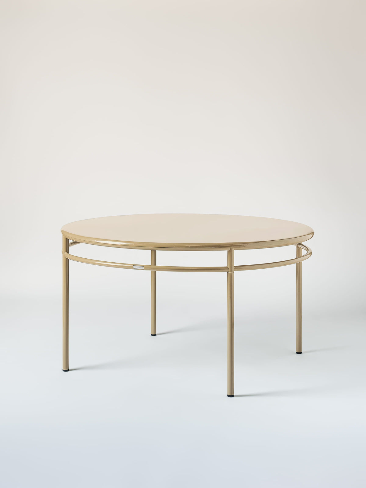 T37 Ø140 Table - Grey Beige