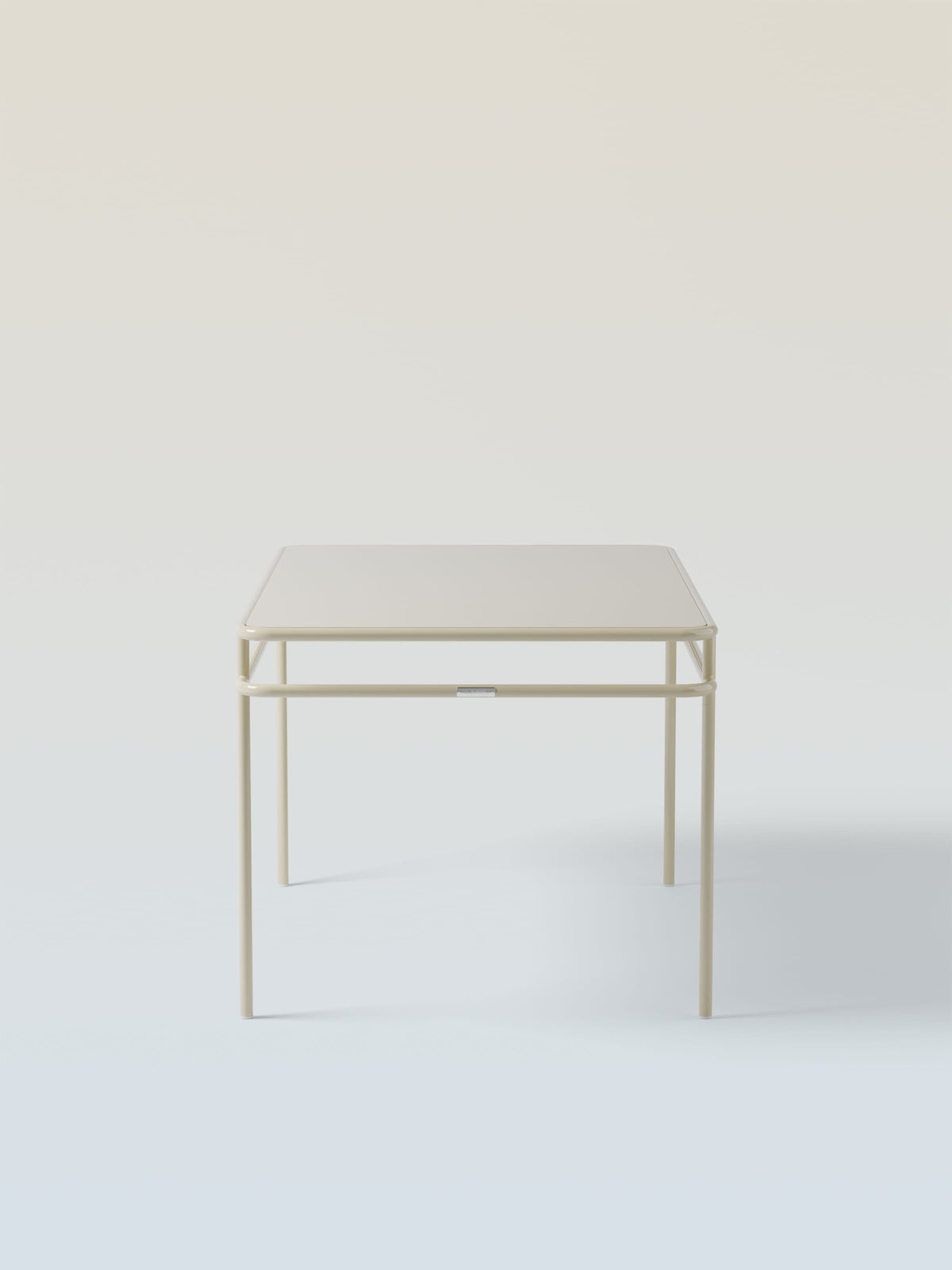 UD 140x90 / metal top Table - Dark Black