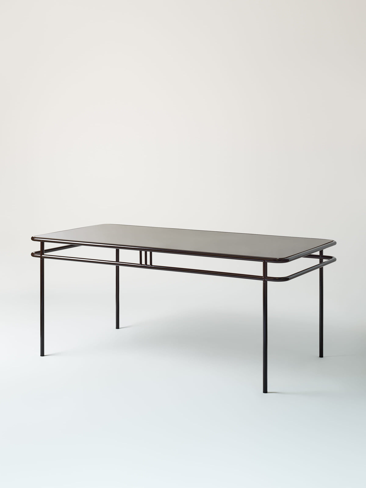UD 180x90 / metal top Table - Dark Black
