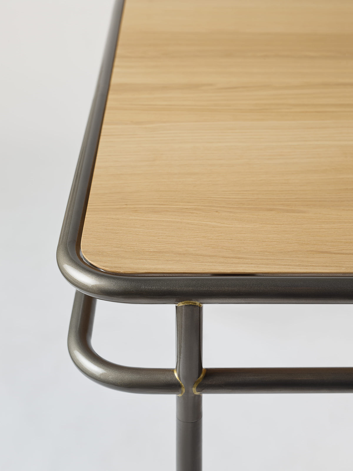 UD 180x90 / natural oak top Table - Raw Varnished