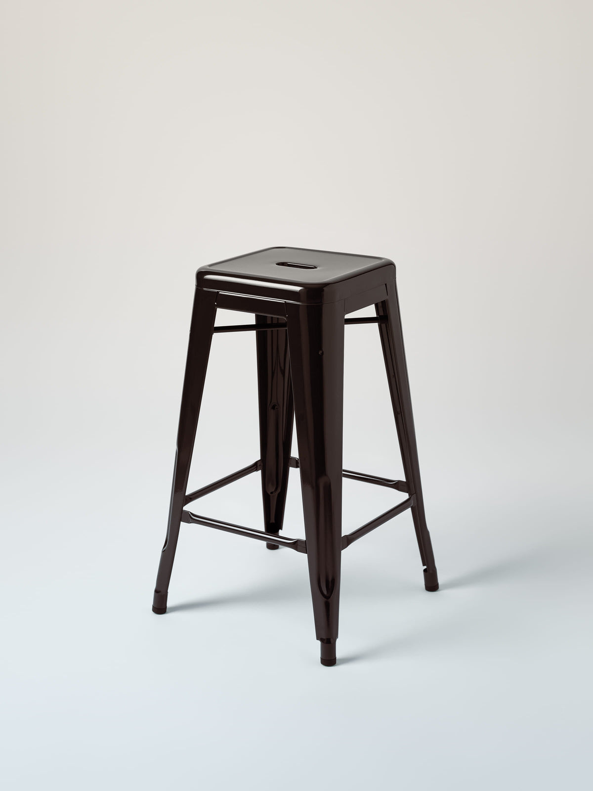 H65 Stool - Brown Black