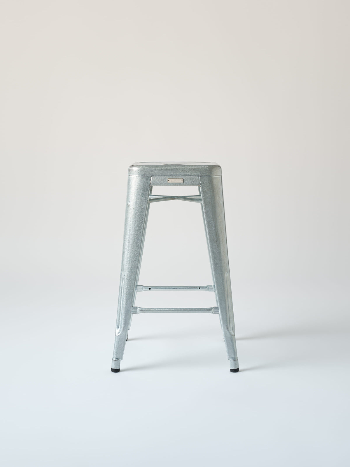 H65 Stool - Galvanized Varnished