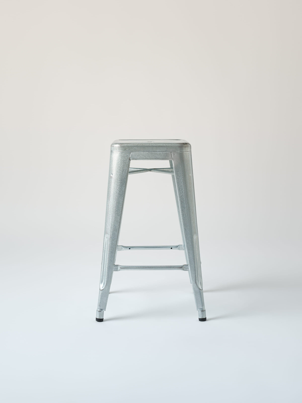 H65 Stool - Galvanized Varnished