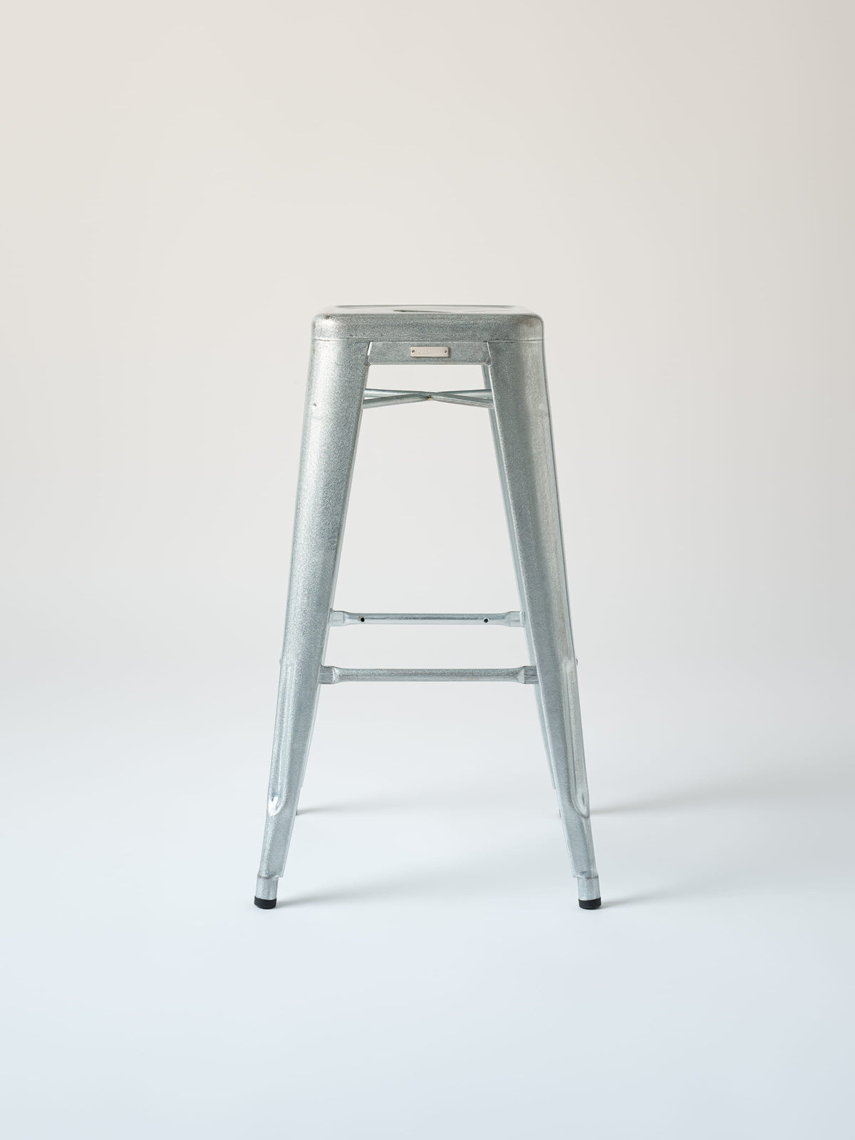 H75 Stool - Galvanized Varnished