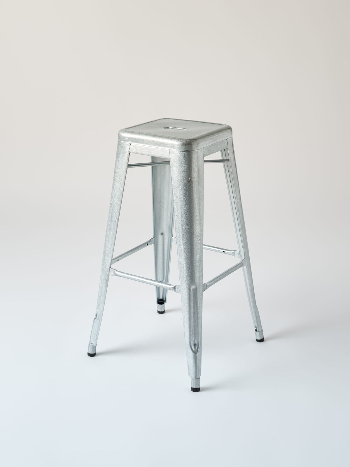 H75 Stool - Galvanized Varnished