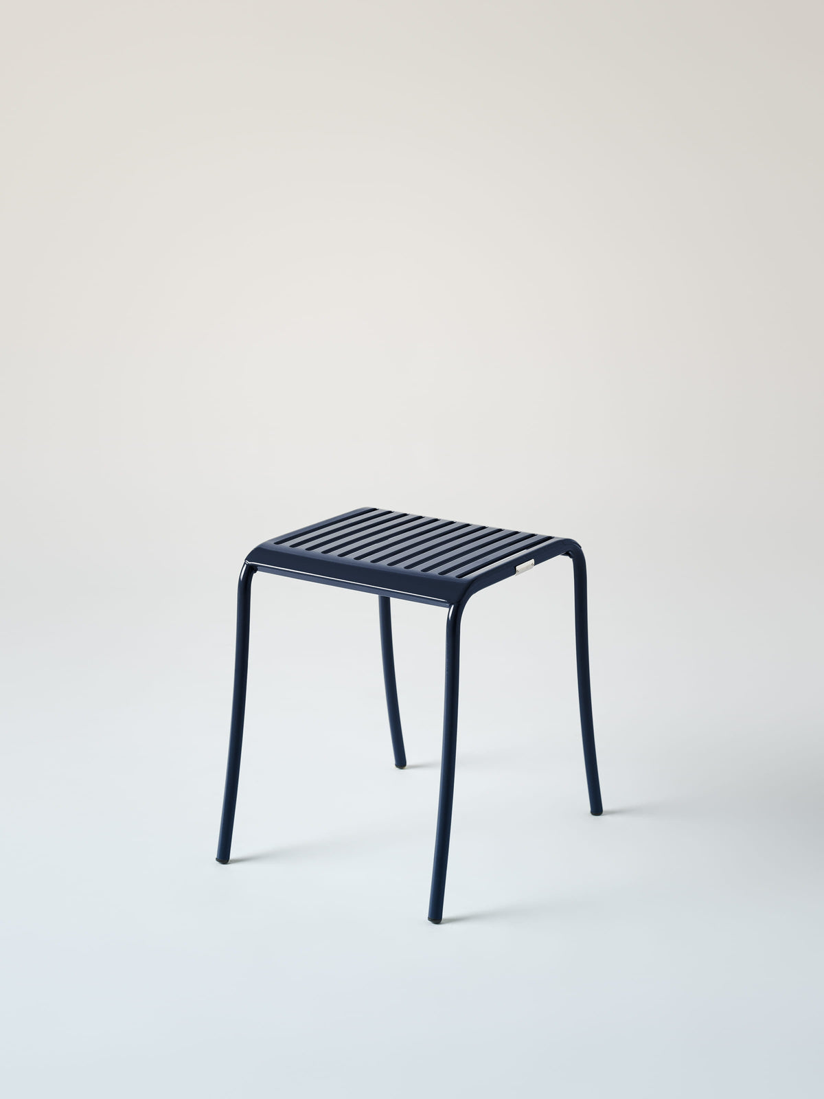 Patio Stool - Blue Black