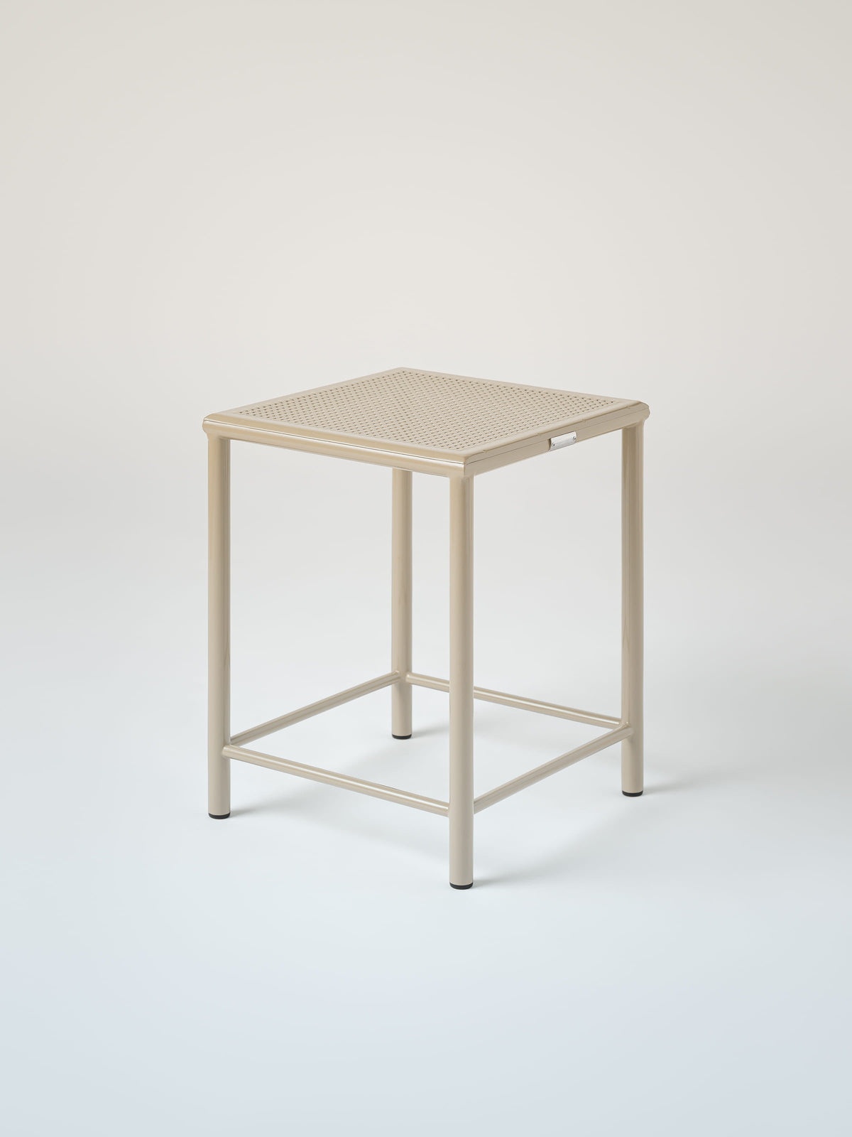 Tressé H45 Stool - Grey Beige