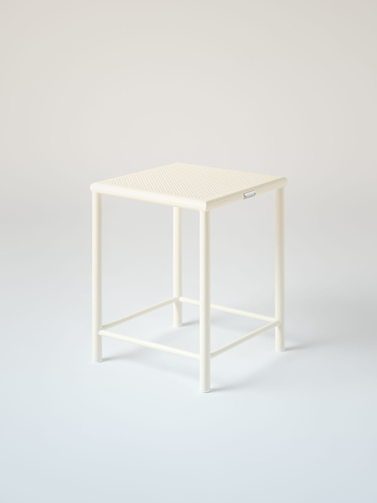 Tressé H45 Stool - Pearly White