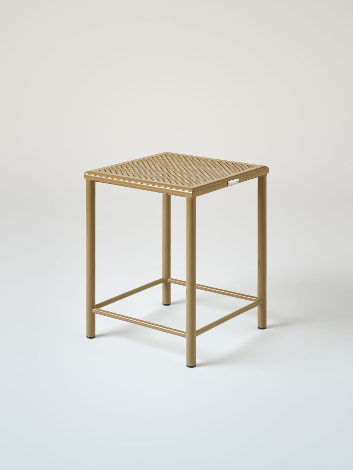 Tressé H45 Stool - Brown Green