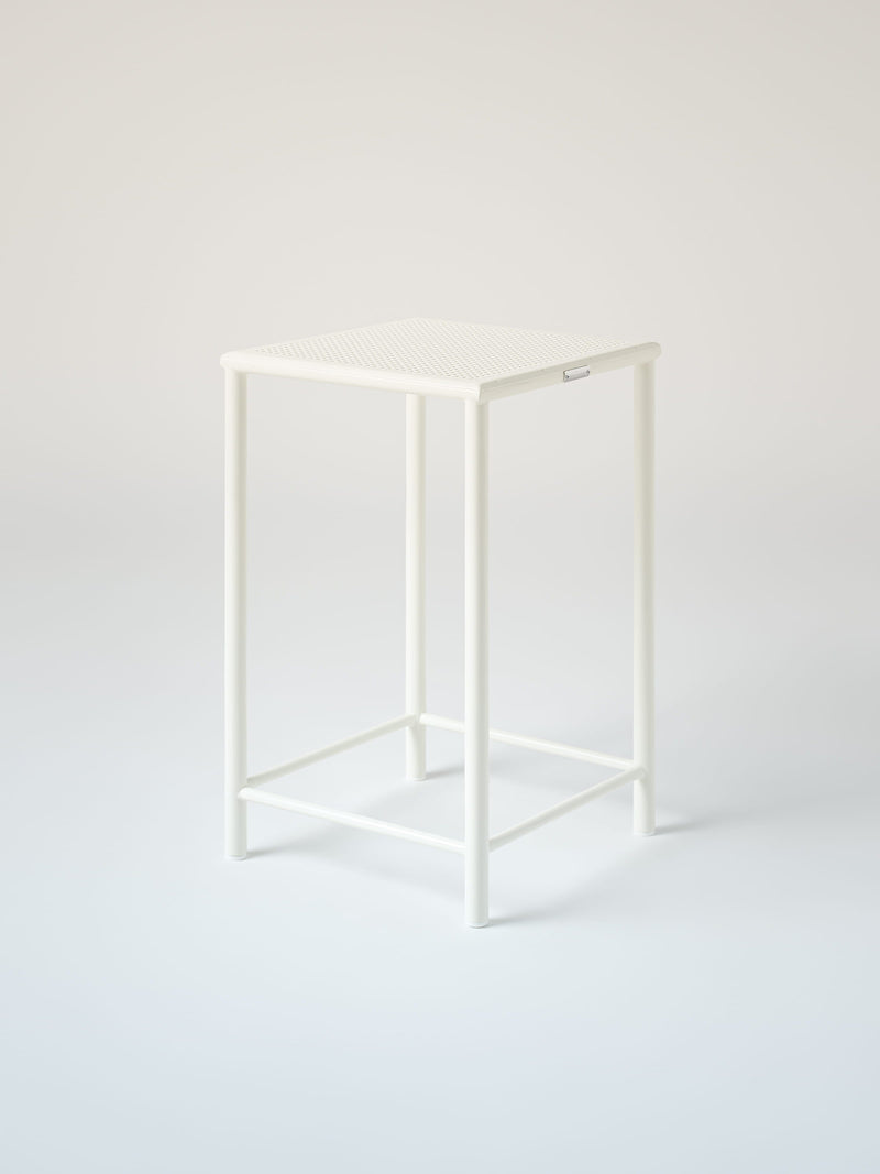 Tressé H65 Stool - Pearly White
