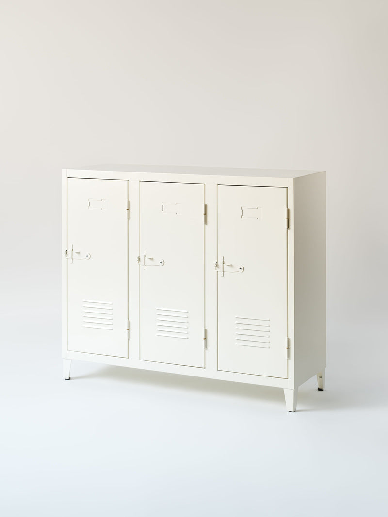 Low Locker B3 - Pure White