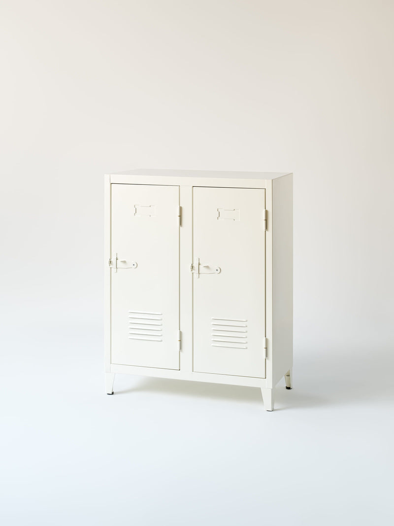 Low Locker B2 - Pure White